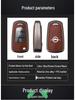 Haima S5 Key Case for 17 Models: M3, M6, S5 Young, Aishang EV - Metal Remote Control Shell with Buckle
