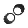 For Mini Cooper R55 R56 R57 2007-2011 2Pcs Front Fog Light Trim Ring Cover Frame OE 51112753661 51112753662 Fog Lamp Bezel Parts