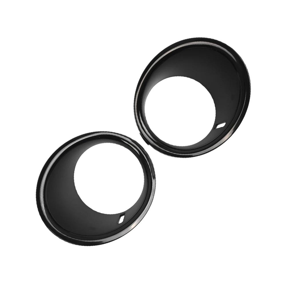 For Mini Cooper R55 R56 R57 2007-2011 2Pcs Front Fog Light Trim Ring Cover Frame OE 51112753661 51112753662 Fog Lamp Bezel Parts