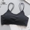 Women Sexy Bra Chest Pad Wearing Sports Underwear