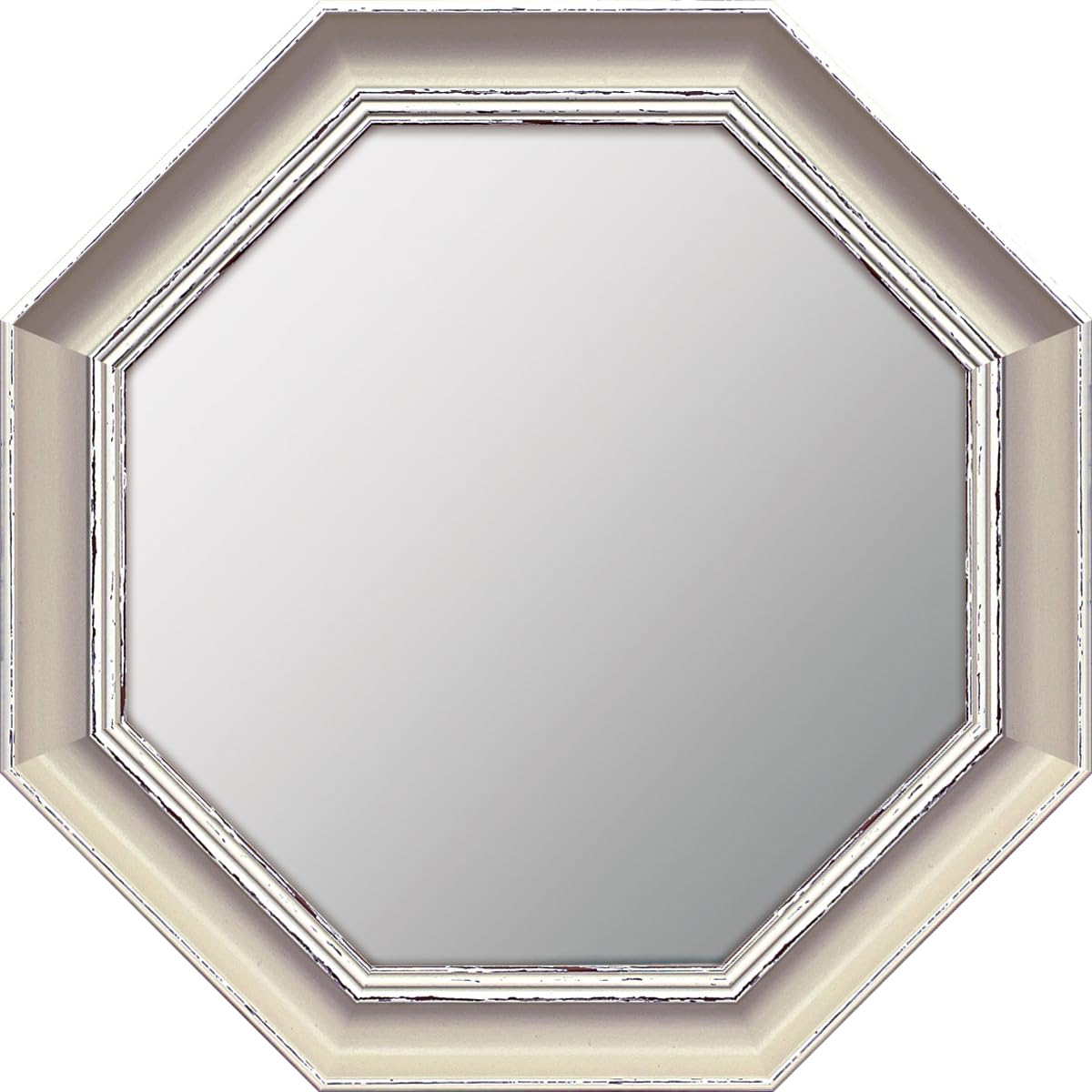 

YouPower Vintage Octagonal Wall Mirror, Gray, KM-06001