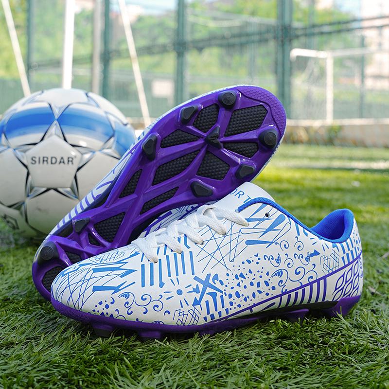 33-45 Unisex Football Shoes Large Size Football Shoes Men's Training Special Children's Long Nail AG Children's Competition Training Football Shoes