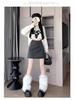 Women's High Waist Irregular Sequin Pleated A-line Skirt - Autumn/Winter 2025 Collection
