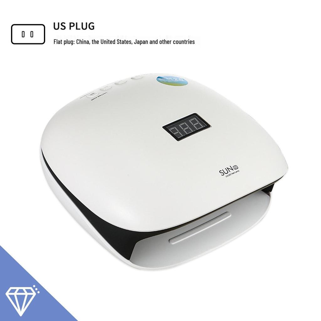 SUN12C34S 48W Nail Lamp: Touchscreen, Intelligent Induction Phototherapy System