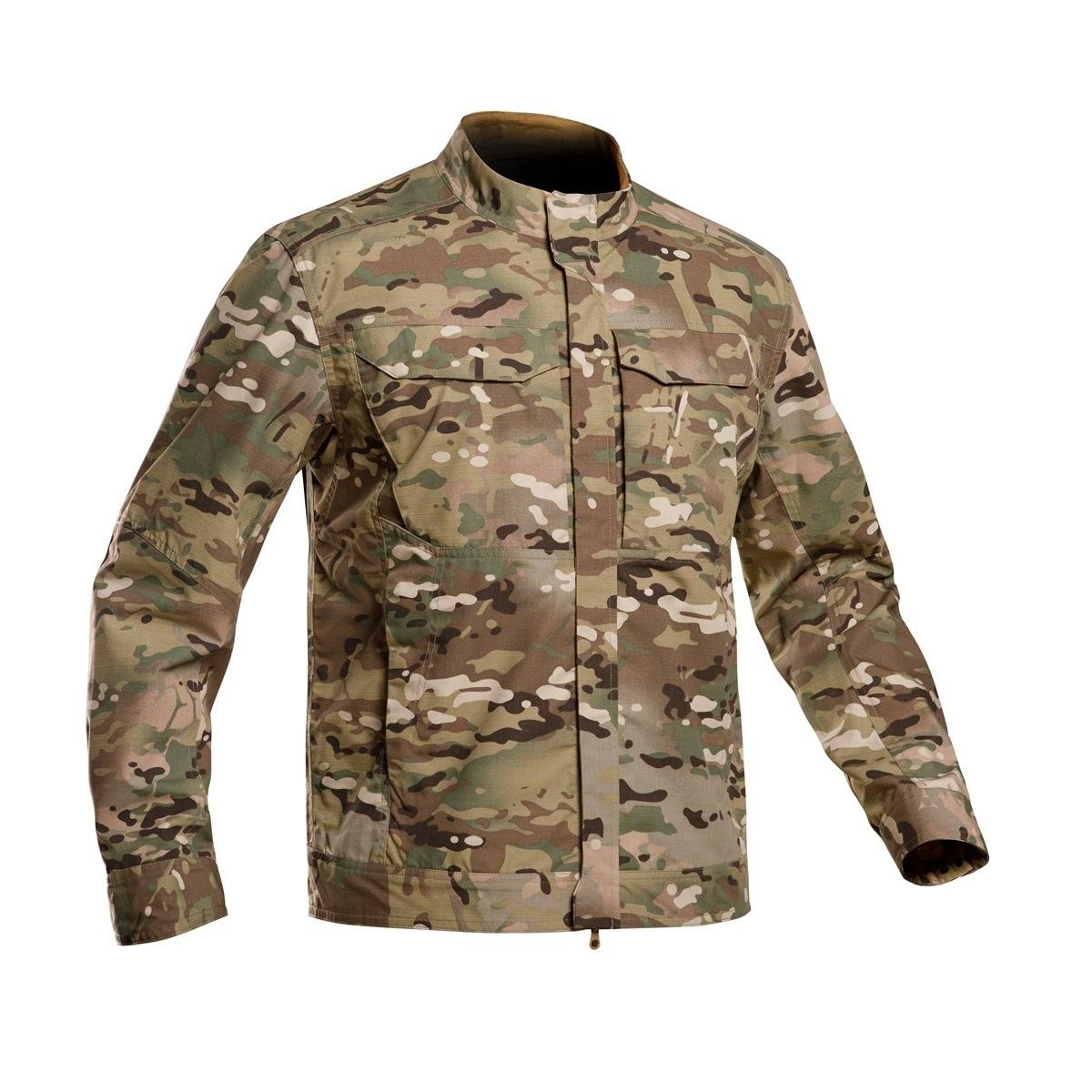 

Camouflage Black Green Ribstop Jacket For Adult Men 2XL