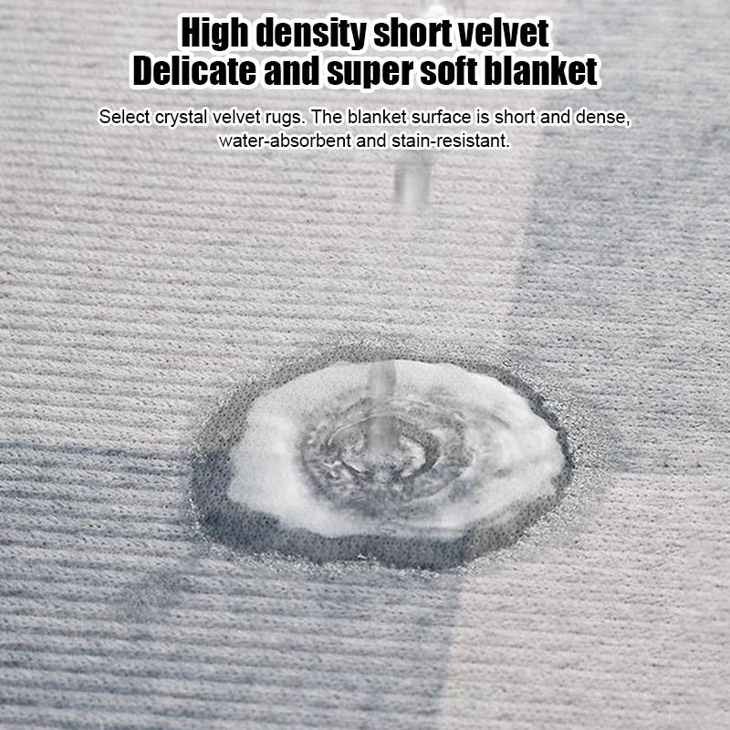 French Entry Lux Living Room Carpet Fully Covered Bedroom Household  Sofa Table Carpet Bedside Stain-Resistant Non-Slip Foot Mat