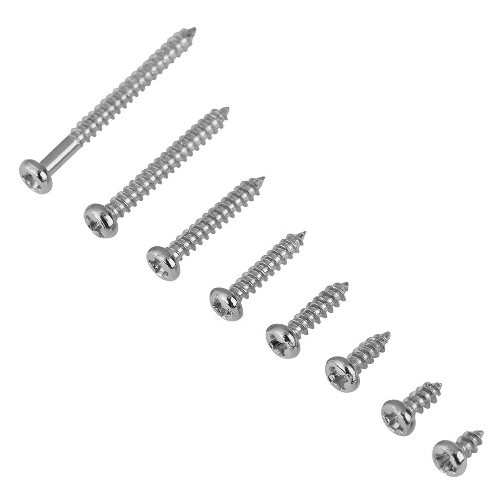 Vite per Legno, Set di 800 Pezzi Viti Autoperforanti M2 a Testa Svasata, Viti Autofilettanti a Testa Svasata Drive, Viti Autoperforanti per Falegnameria