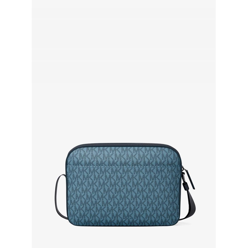 Michael Kors Cooper Ew Flight Bag Denim 37t6lcoc6b461