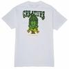 Creature NO FUTURE Skateboard T Shirt WHITE
