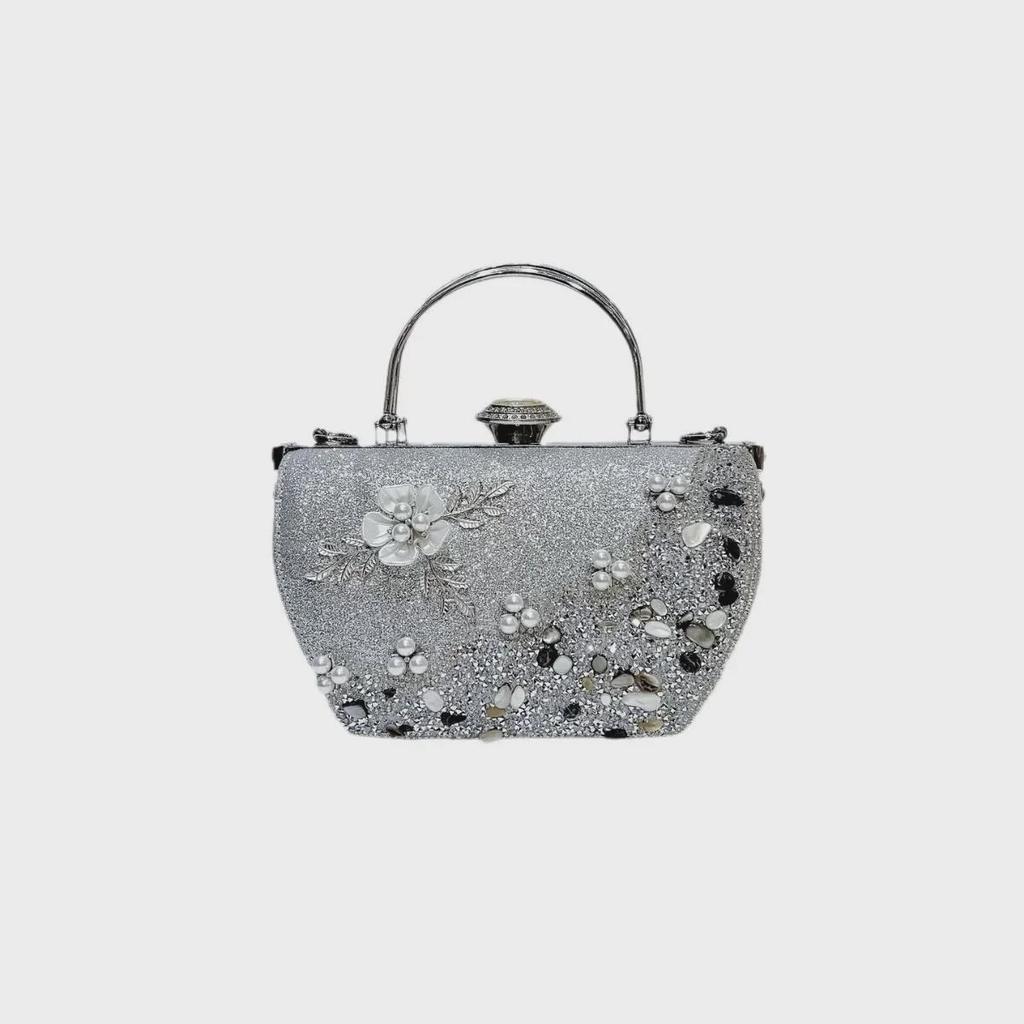 Elegante Cross-Border-Handtasche für Damen: Prinzessinnen-Abendtasche für Bankette, Abendgarderobe, als Schultertasche und als Kuriertasche