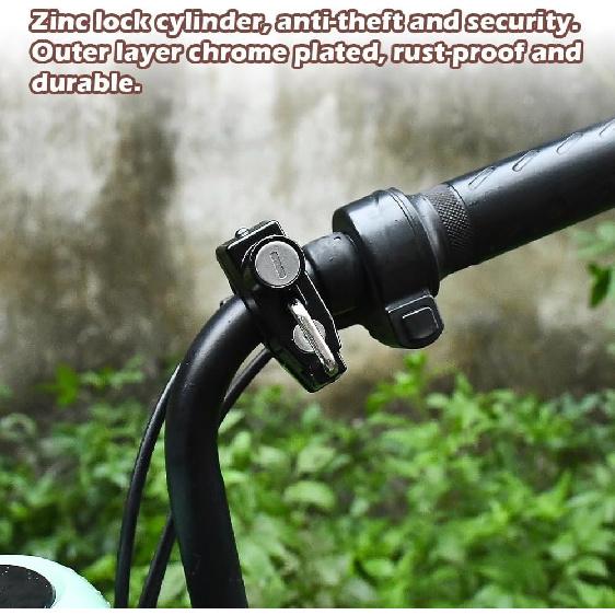 Motorcycle Helmet Lock Motorcycle Handlebar Lock Motorcycle Helmet Anti Theft Lock Universal for Motorcycle, Bike, Scooter