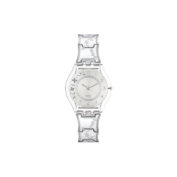 SWATCH Women s 34mm Silver Watch Sfk300g sfk300g Silver