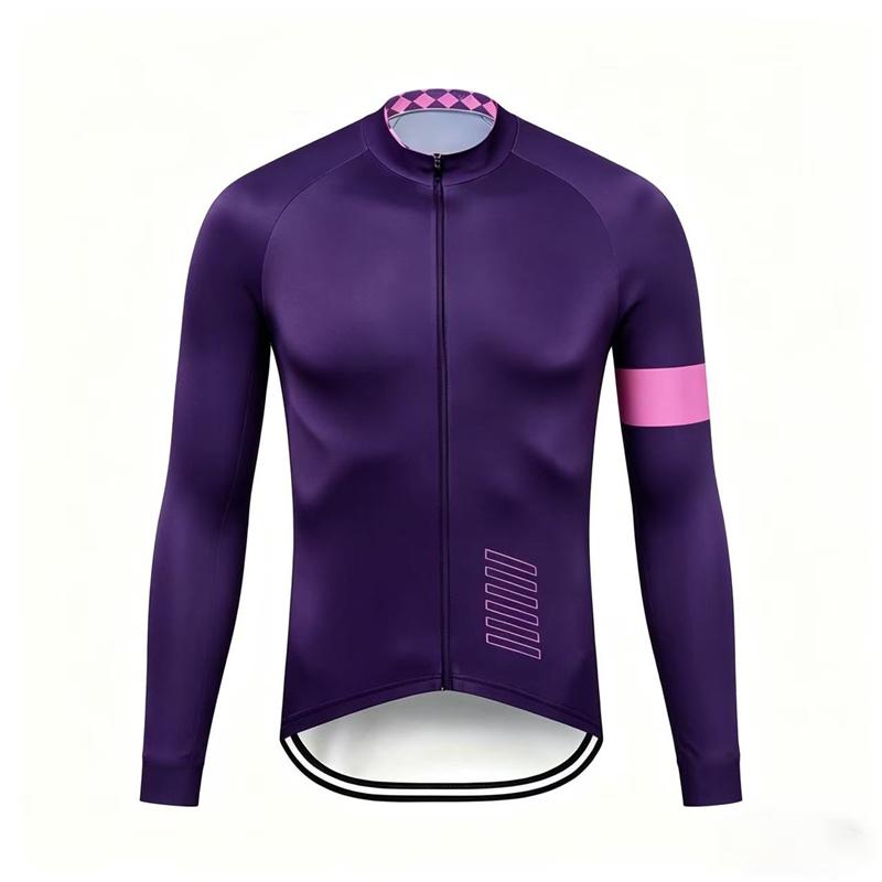 2026 Pro Team Atmungsaktives Herren Langarm Radtrikot Set Frühling und Herbst Mountainbike Kleidung Wear Ropa Ciclismo