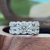 CopperLuxury Cubic Zirconia Proposal Ring for Women Fashion Delicate Bridal Wedding Band Jewelry Gifts