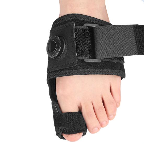 1 Pc Toe Separator Toe Bunion Corrector Adjustable Fasten Tape Flexible Non-Irritating Pain Relief Postoperative Bunion Splint Big Toe