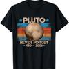 Vintage Never Forget Pluto Funny Retro Astronomy Space T-Shirt