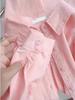 Women's Yellow Cotton Shirt Jacket: Loose Long-Sleeved, Sun Protection, Spring/Summer Commute Style