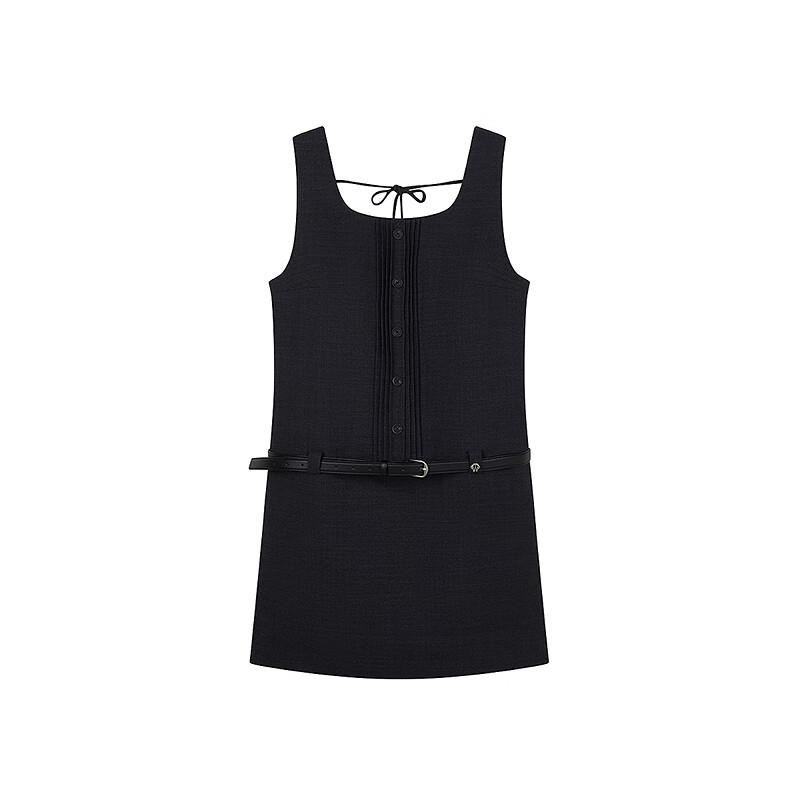 Teenie Weenie Women's Bear Logo A-Line Short Dress
