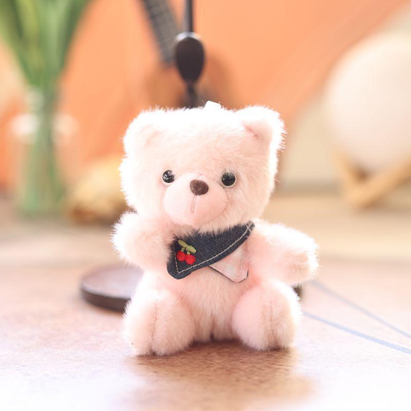 Cute Adorable Little Bear Plush Toy Keychain For Kids And Teens