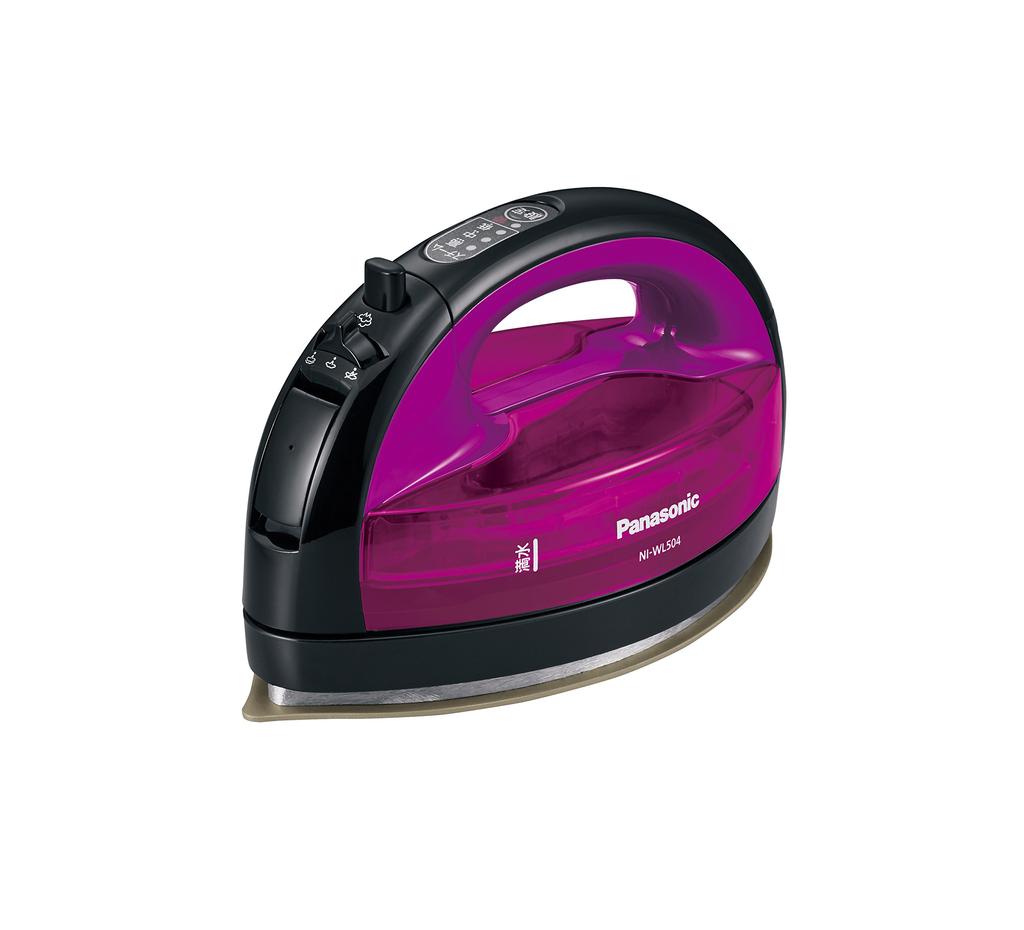 Panasonic Cordless Steam W Head Iron Violet NI-WL504-V