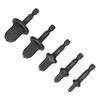 5Pcs Swagging Tool Drill Bit Metal Hex Shank Air Conditioner Tube Flaring Pipe Expander Set Kit