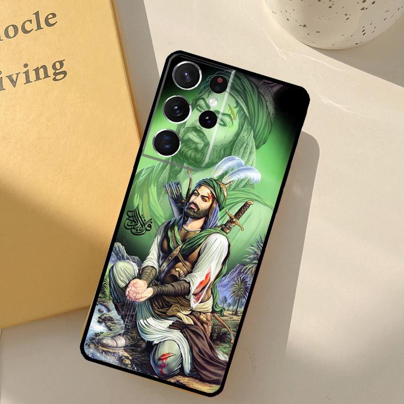

Imam Hussain Shia Ali Phone Case For Samsung Galaxy S25 Ultra S20 S21 S22 S23 S24 S9 S10 Plus S25 FE Cover Shell Galaxy S9 Plus
