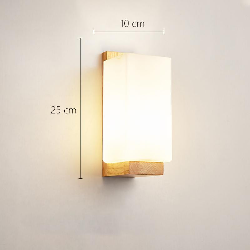 

Бра из дерева, лампа на прикроватной тумбочке, лестница, аппликация, настенные светильники в стиле скандинавского искусства в стиле ар-деко, светодиодные настенные светильники Lampada Da Parete