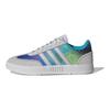 Adidas Sports Trend Wrap Durable Low-Top Skate Shoes Unisex Skate Shoes Gray Blue IH0460