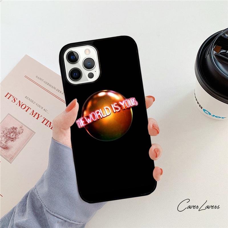 Scarface The World Is Yours Phone Case For iPhone 17 Air 14 15 16 16e 13 12 Max For Apple iPhone 17 Air 11 Pro Max Plus Coque