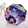 1pc Rocket LeagueVehicles Themed High-quality Umbrella,Automatic Opening and Closing Umbrella,Multi-functional Umbrella G0811381