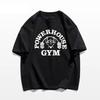 Summer Gym T-Shirts Cotton Oversized Women's T Shirt Graphic Print Sporty Fashion Trends Men Tee High Quality Men's Clothes