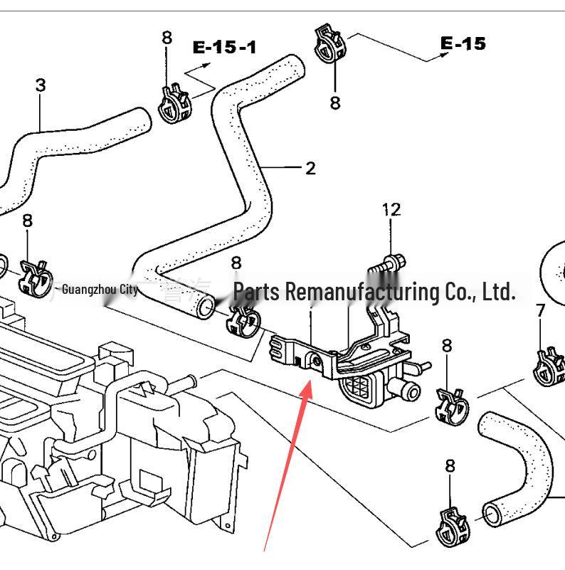 Premium Hot Water Switch for Accord 79710-SDC-A01