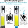 Oil Sprayer for Cooking, Olive Oil Sprayer Mister of Nozzle Upgraded, no Dribbles, Mist More Exquisite, 3.4OZ Capacity Food-Grade, Versatile Glass