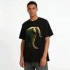 Funny Cactus Elephant Graphic Casual T-Shirt Pure Cotton T-shirt