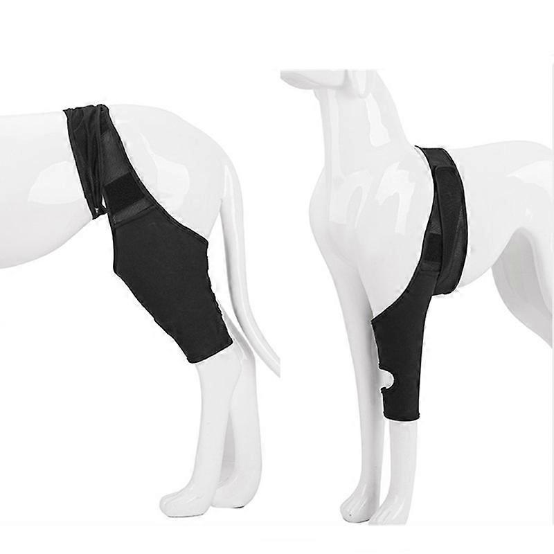 MIMIGO Dog Elbow Brace Protector Pads for Canine Elbow and Shoulder Support Elbow Hygroma, Dysplasia, Osteoarthritis, Elbow Calluses, Pressure Sores a