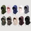 1Pcs Winter Face Mask Neck Warmer Hooded Cap Warm Fleece Balaclava For Men Women Windproof Thermal Head Cover Beanies Bandana