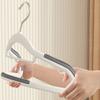 10Pcs Heavy Duty Plastic Hangers, Clothes Hangers with Non-Slip Pads, Great for Shirts, Pants, Scarves, Strong Enough for Coat