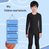 Kids' Quick-Dry Compression Sports Set: Basketball, Running, Football, & Badminton Training Uniform