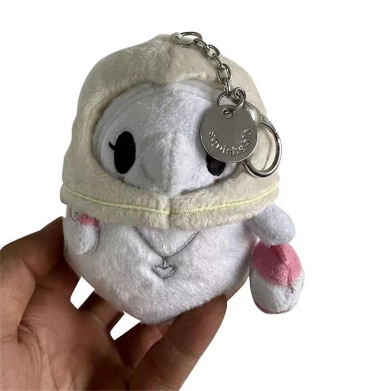 Spot Plague Doctor Nurse Plush Toy Plague Crow Halloween Luminous Doll Pendant Keychain
