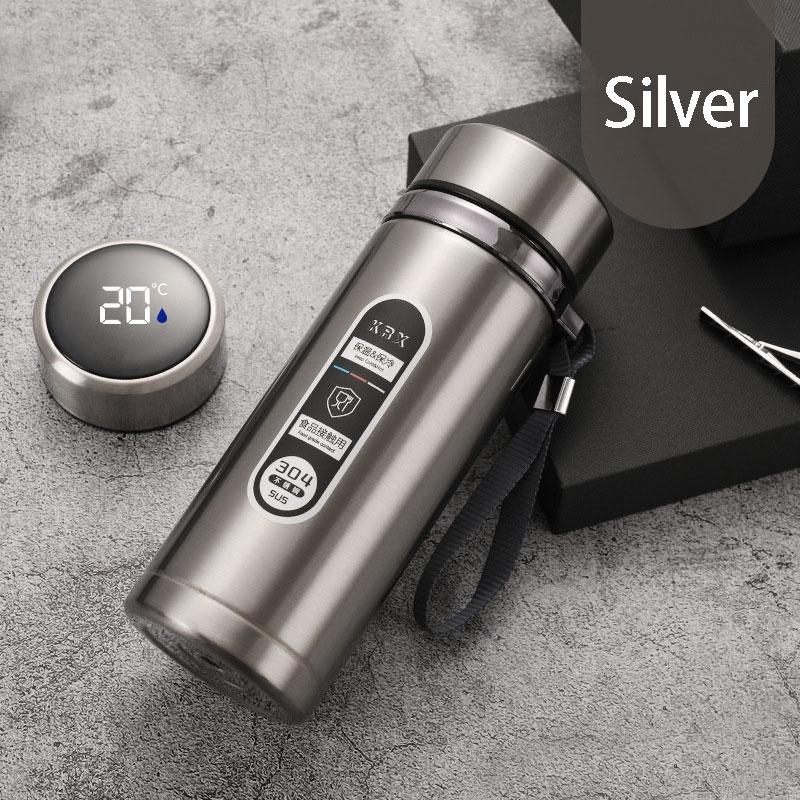500ML LED Temperature Display Stainless Steel Thermos Sports Thermos Keep Hot and Cold Hot and Cold Insulated Cup