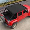 Cargo Mesh Roof Net Isolation Cover for Jeep Wrangler JK 2007-2017 4-Door Version Car Exterior Accessories
