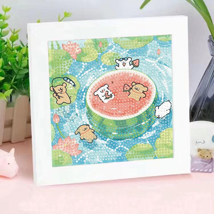 Diamond Painting Diy Children'S Handmade Sticker Lines Puppy Cartoon Decoration Sticker Painting