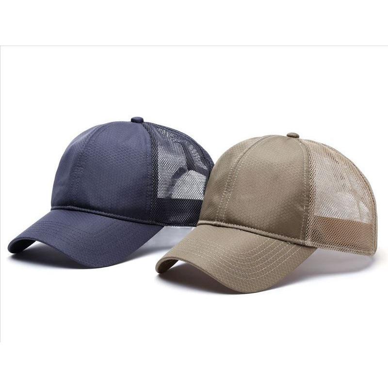 Big head circumference hat Men's summer sun breathable baseball cap Women's large size sun hat Outdoor mesh sun hat