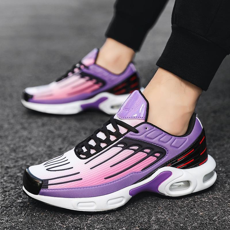 Spring new breathable men's shoes trendy air cushion shoes running shoes men's sports shoes casual mesh shoes
