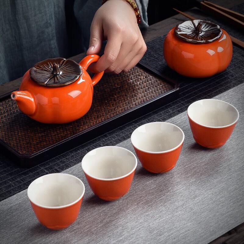 Good Fortune Ceramic Tea Set