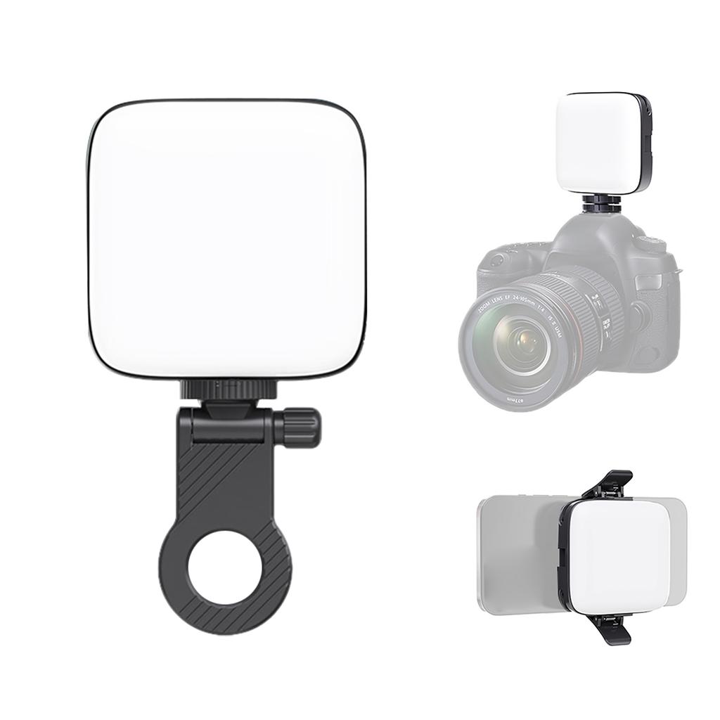 4.5W Pocket Photography Lamp Bi color LED Light Portable Vlog Light 3000K 9900K Color Temperature Dimmable with 2000mAh