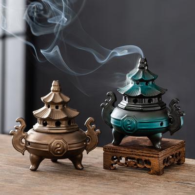 Zen Chinese High-footed Three-legged Tai Chi Burner, Gossip Aromatherapy Burner, Living Room Ornament Creative Household Indoor