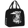 Custom Arare Arale Purple Dr Slump Resuable Lunch Box for Women Multifunction Cooler Thermal Food Insulated Lunch Bag Student
