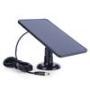 5V 30W Solar Panel Micro USB & USB-C Port Solar Charging Panel 9.8 Ft Charging Cable for Security Camera for Eufycam 3C/2C/2 Pro