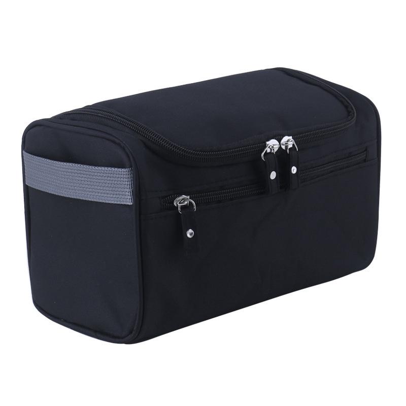 Men's Large-Capacity Waterproof Toiletry Bag with Hook and Side Handle